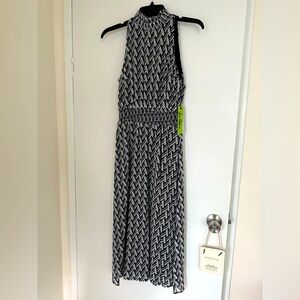 Sam Edelman Geo Mock Neck Dress NEW Size 0